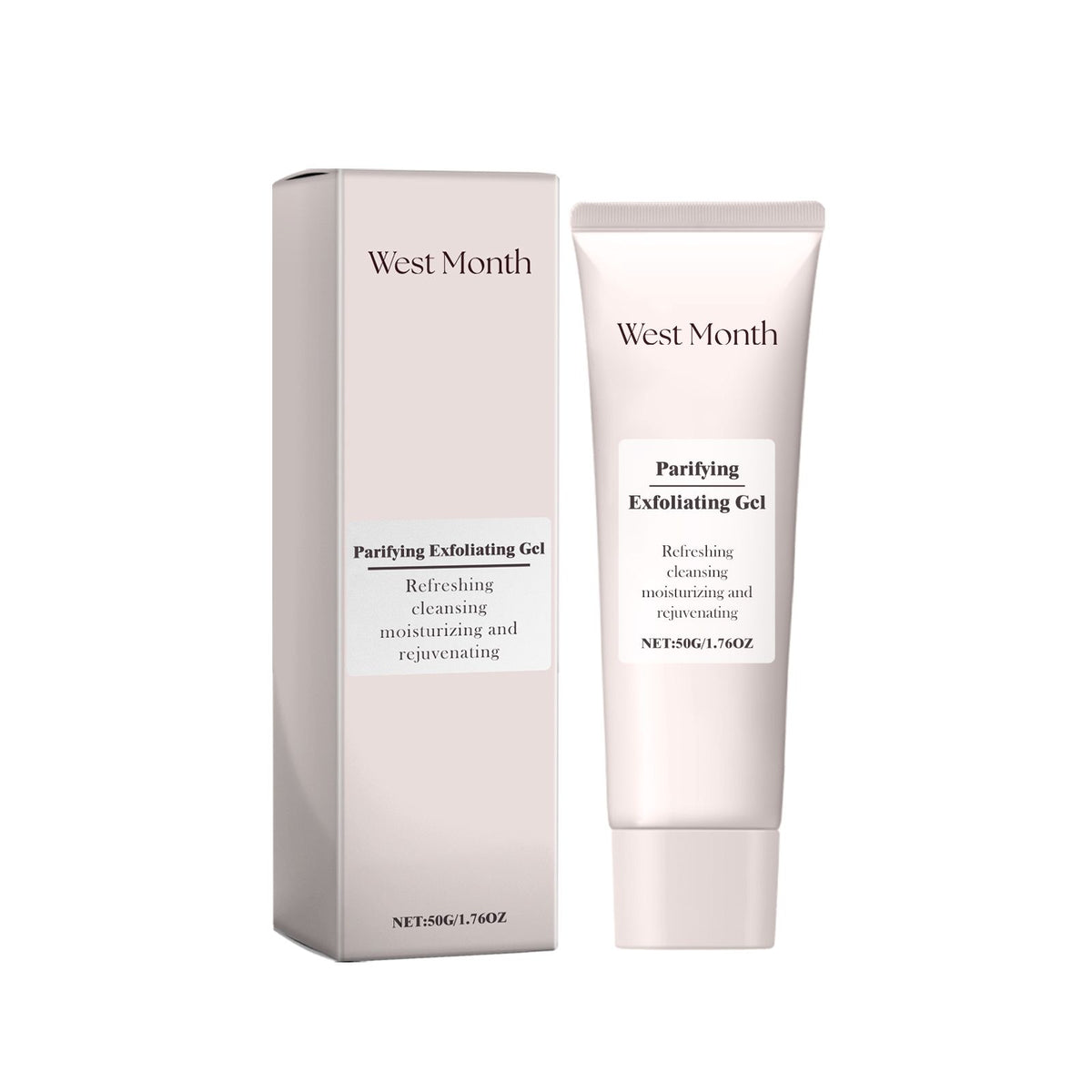 WEST MONTH Gel Esfoliante Facial 50g