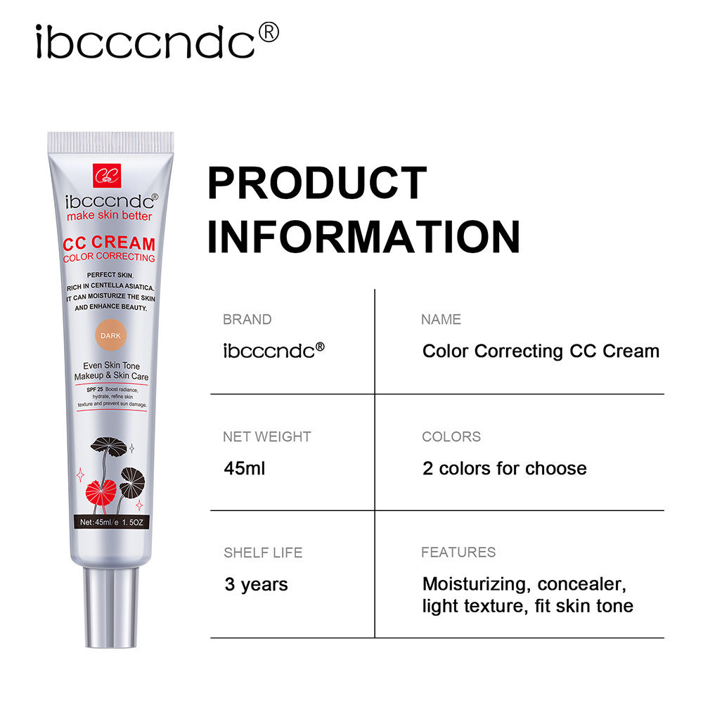 CC Cream Waterproof Moisturizing