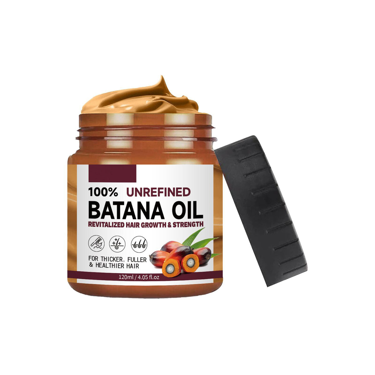 Batana Oil From Honduras - Get Fuller, Thicker, Healthier Hair - Great Gifts For Women  Men Conditio