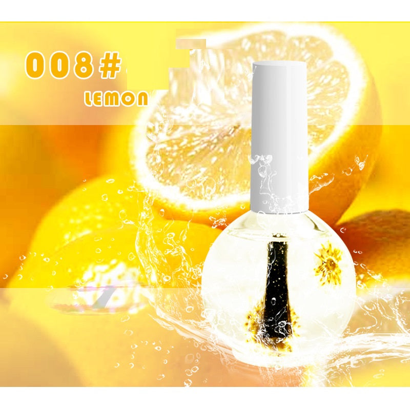 Nail Beauty Dried Flowers Nutrition Nail Treatment Oil Anti-agnail Nail Edge Moi