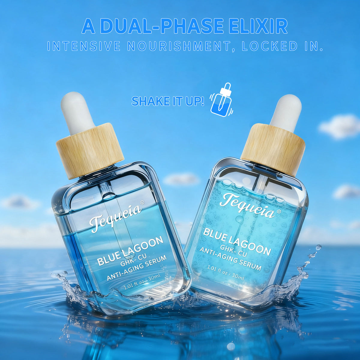 TEQUEIA Sérum Blue Copper Peptide GHK-Cu 25ml