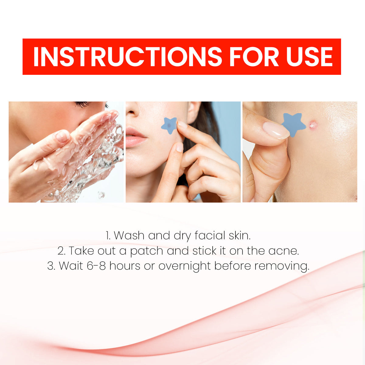 Adesivos para Acne 200 unidades