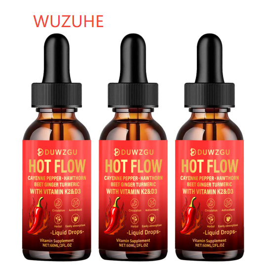 Cayenne Pepper Drops — Metabolism Support 60ml