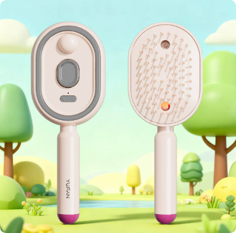 Electric Spray Airbag Massage Comb With Essential Oil Atomization For Hair Nouri