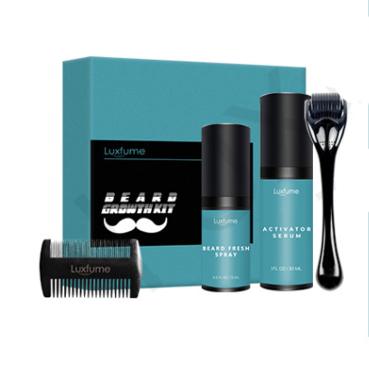 Kit Crescimento Barba Óleo + Sérum