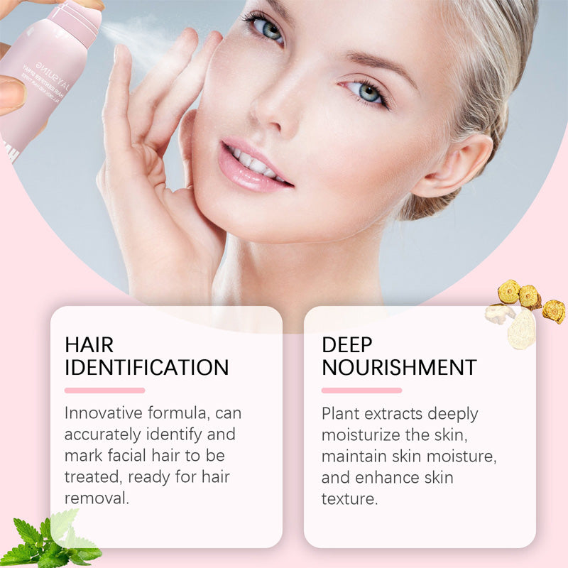 Hair Identifier Spray Dermaplaning