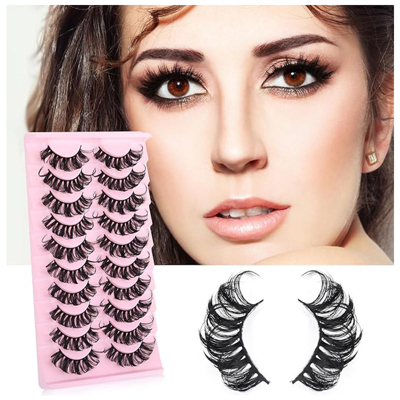 Cílios Cluster Mink 10 Pares (10-15mm)