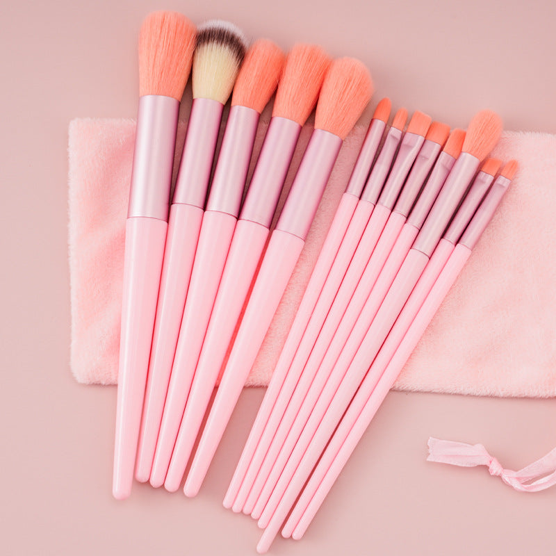 13Pcs Makeup Brush Set Make Up Concealer Brush Blush Powder Brush Eye Shadow Hig