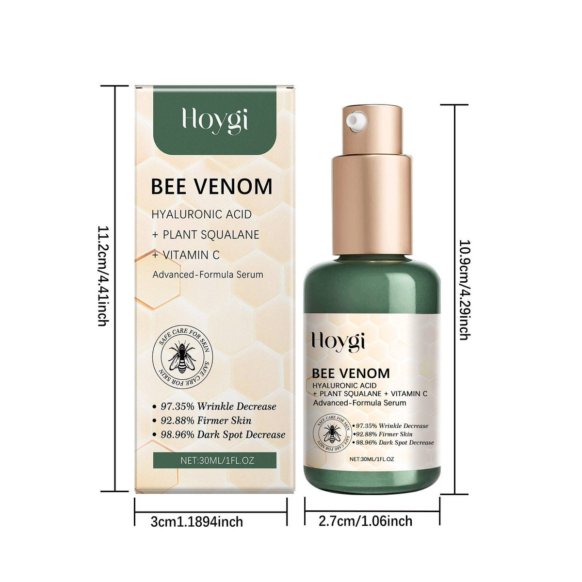 Bee Venom Firming Serum with Hyaluronic Acid