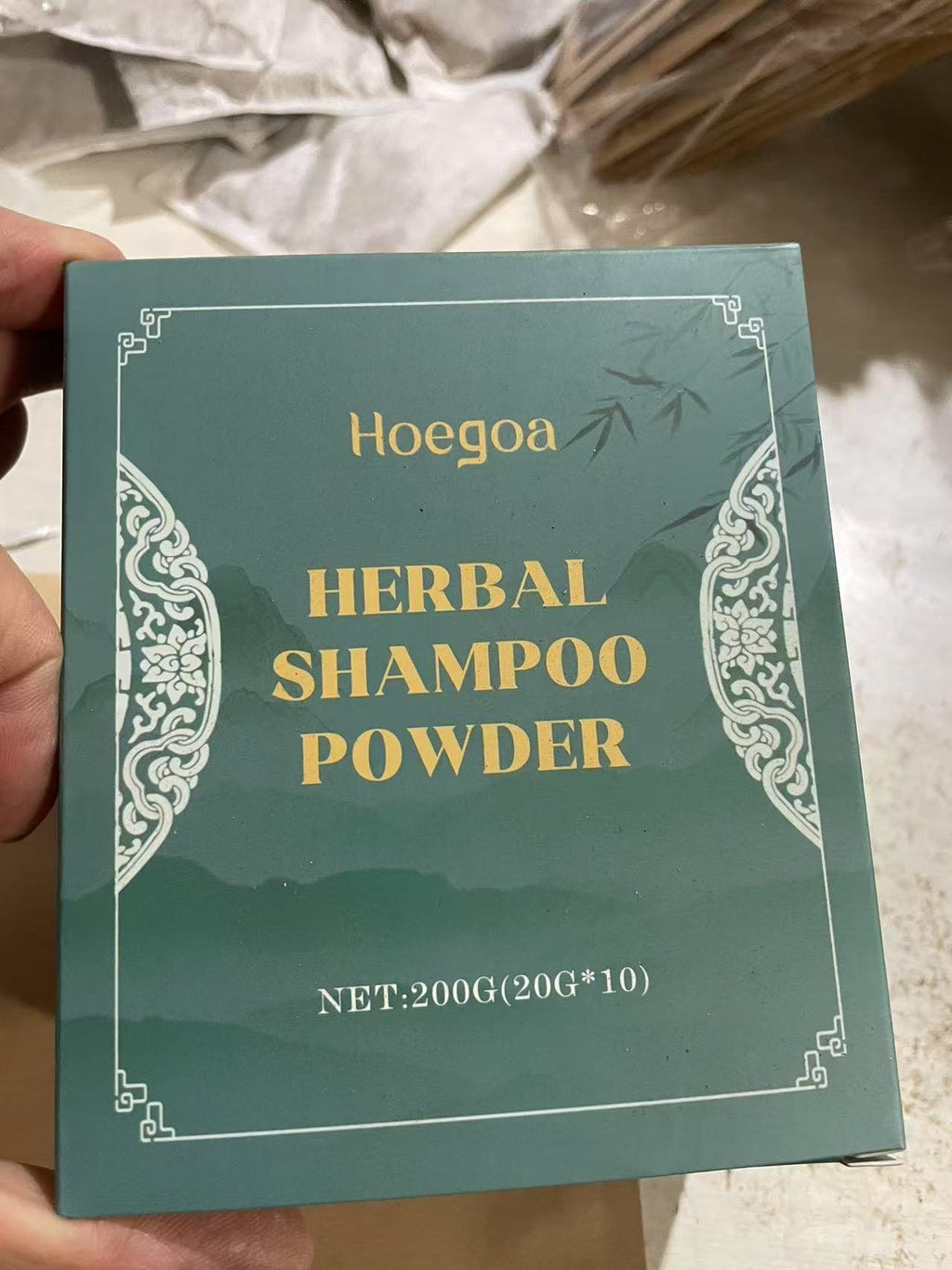Herbal Detox Shampoo Powder — 10 Single-Use Travel Packets