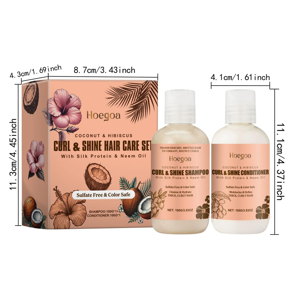 HOEGOA Shampoo + Condicionador Coco Set 2x100g