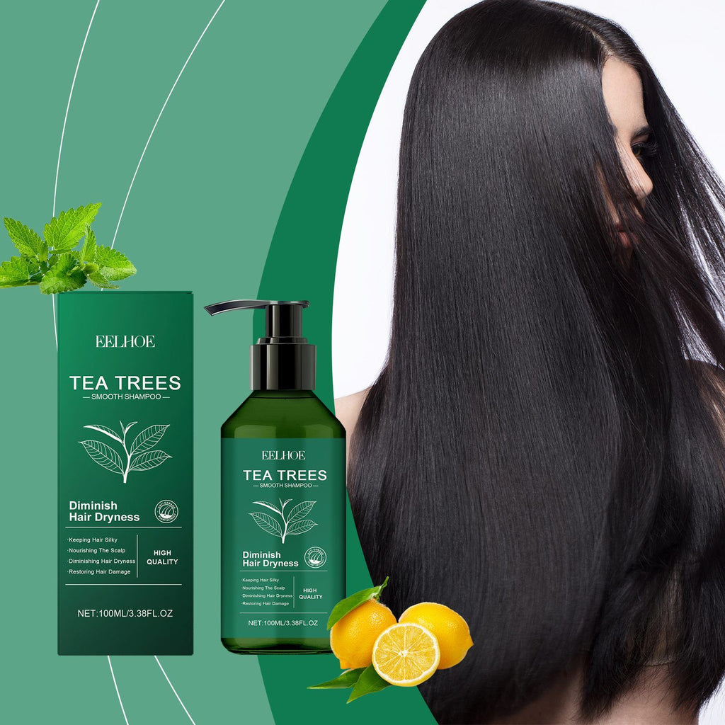 Purifying Tea Tree Scalp Shampoo — Anti-Dandruff & Oil Control, 100 ml