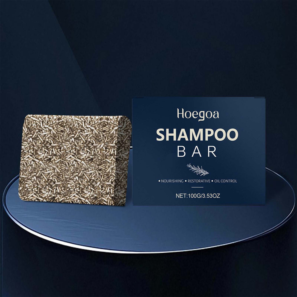 Rosemary Solid Shampoo Bar — Plastic-Free Hair Care, 100 g