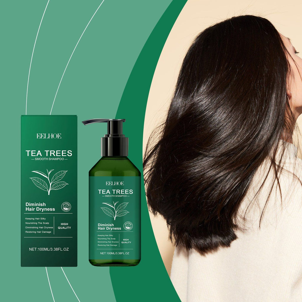 Purifying Tea Tree Scalp Shampoo — Anti-Dandruff & Oil Control, 100 ml