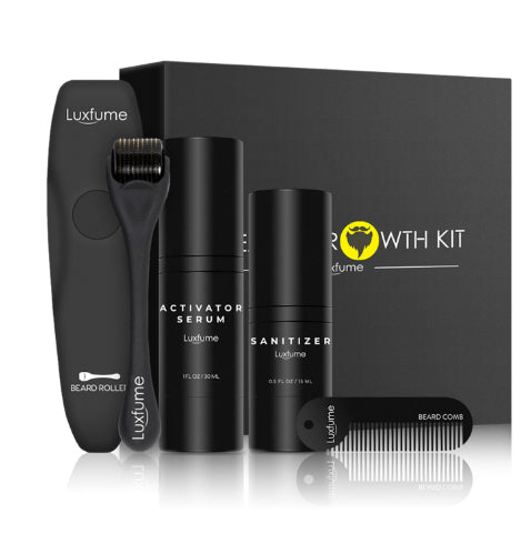 Kit Crescimento Barba Óleo + Sérum