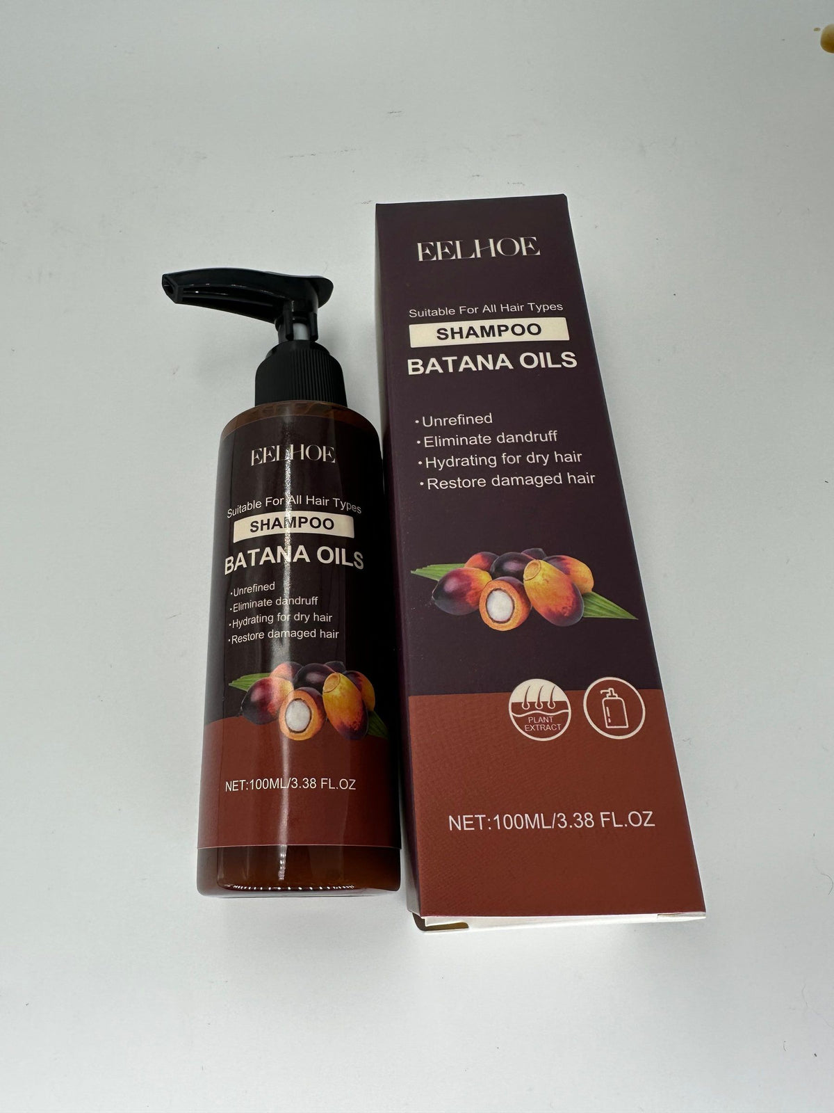 Batana Oil Hair Growth Shampoo — Thicker & Stronger Strands, 100 ml