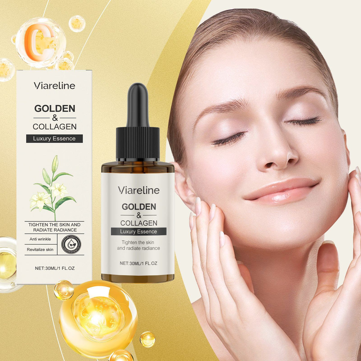 Gold & Collagen Luxury Firming Essence