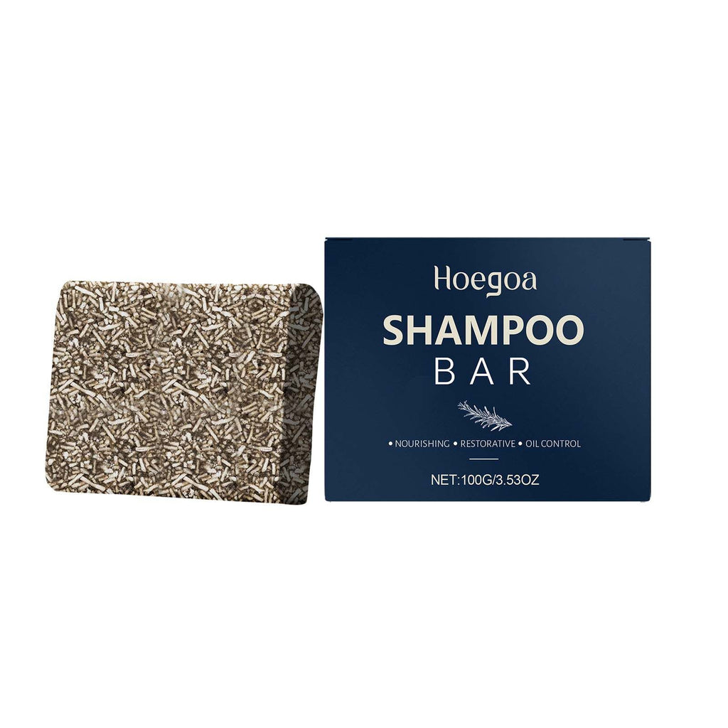 Rosemary Solid Shampoo Bar — Plastic-Free Hair Care, 100 g