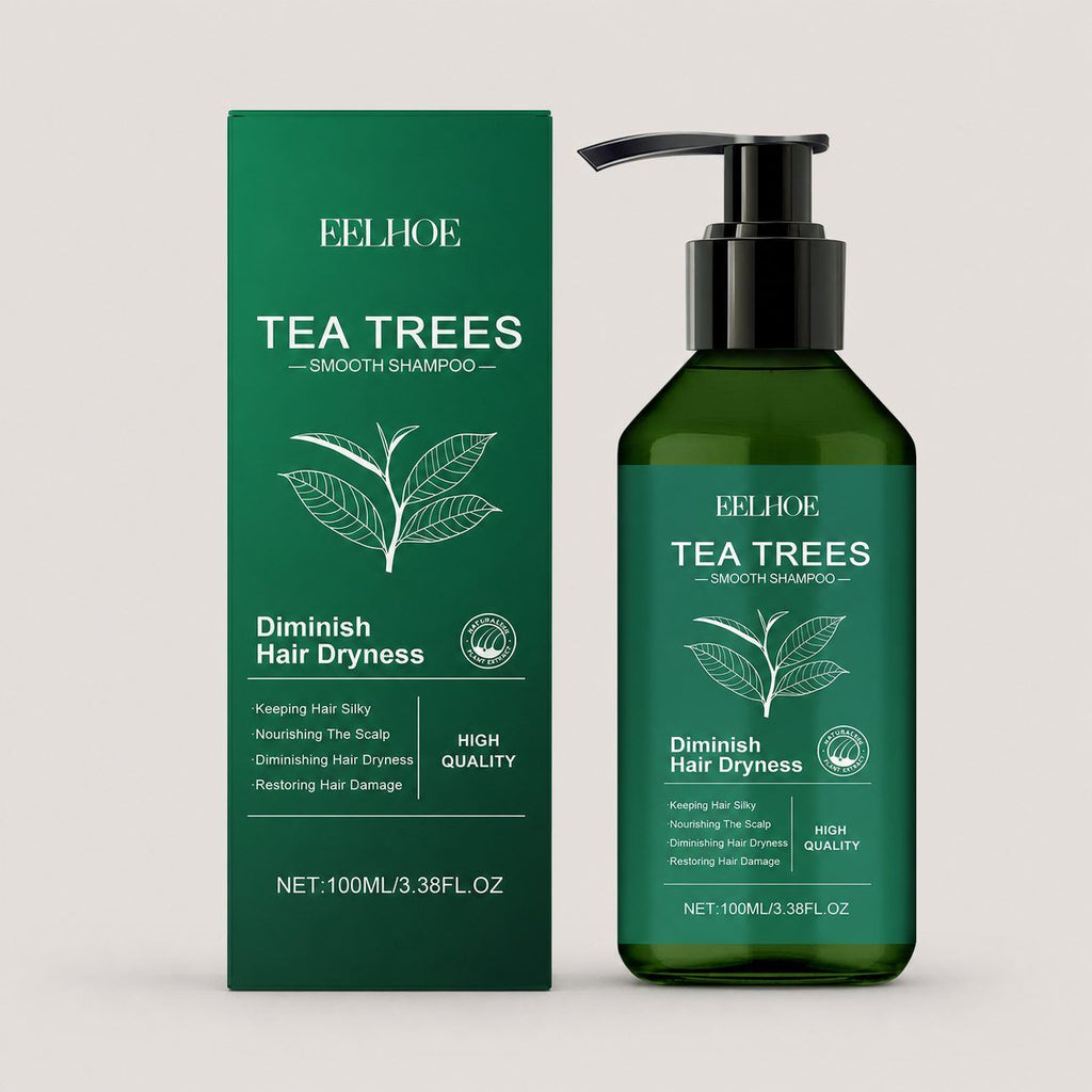 Purifying Tea Tree Scalp Shampoo — Anti-Dandruff & Oil Control, 100 ml