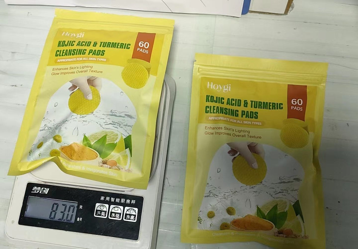 Turmeric & Kojic Acid Brightening Cleansing Pads (60ct)