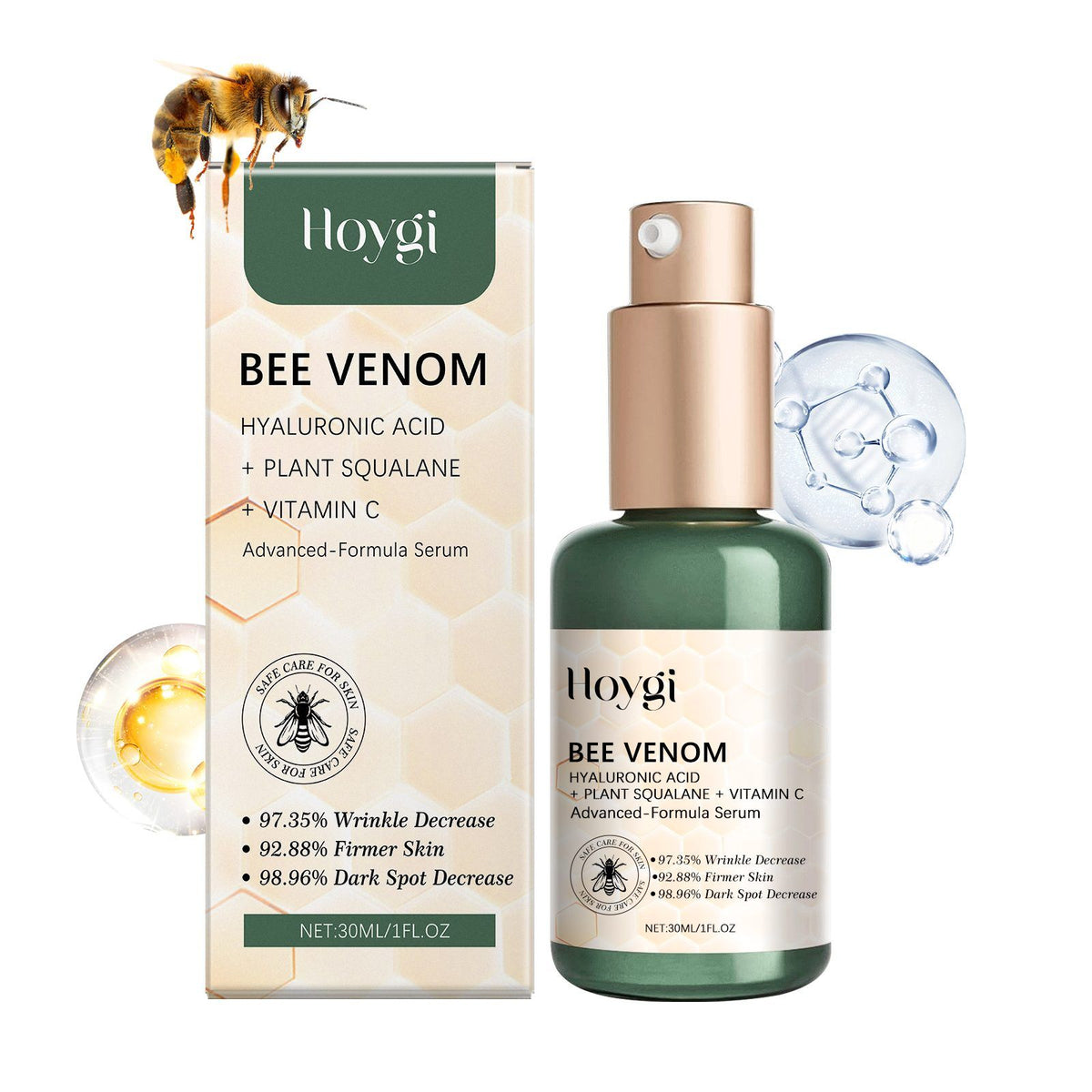 Bee Venom Firming Serum with Hyaluronic Acid