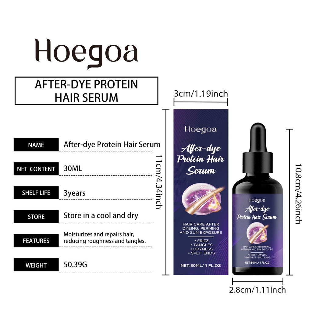 HOEGOA Sérum Capilar Pós-Coloração com Keratina 30ml