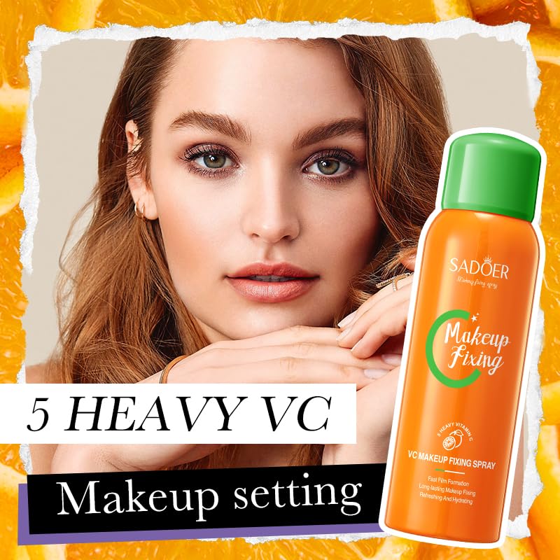 Spray Fixador de Maquiagem com Vitamina C