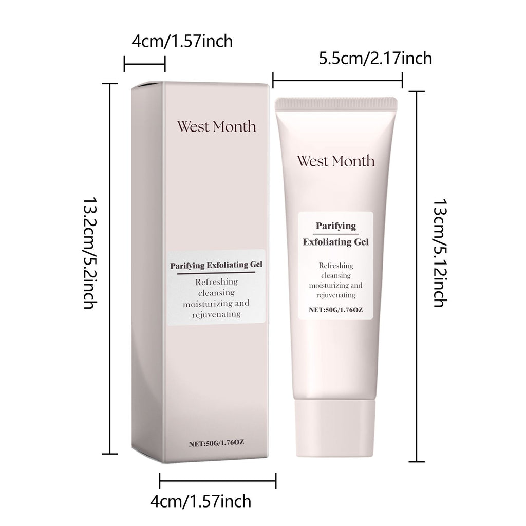 WEST MONTH Gel Esfoliante Facial 50g