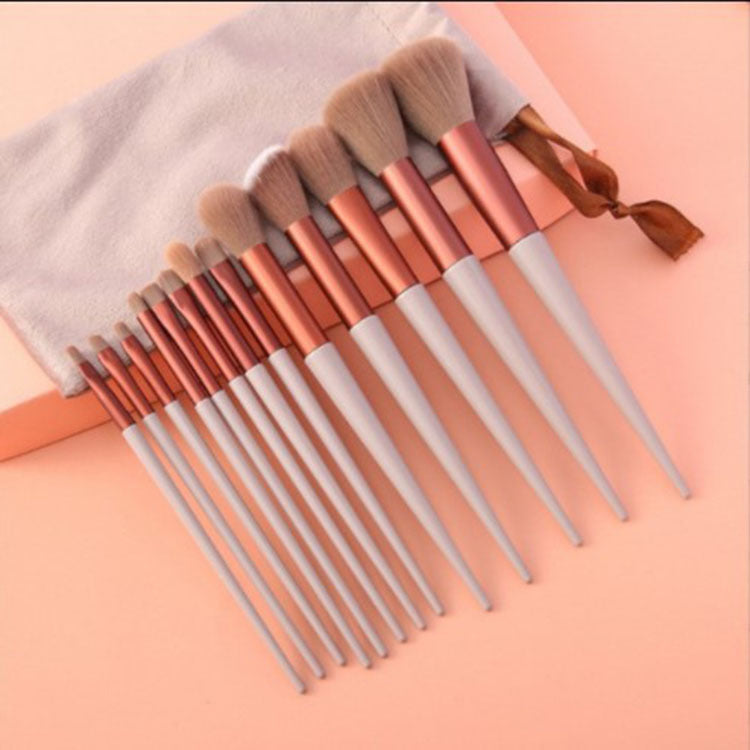 13Pcs Makeup Brush Set Make Up Concealer Brush Blush Powder Brush Eye Shadow Hig