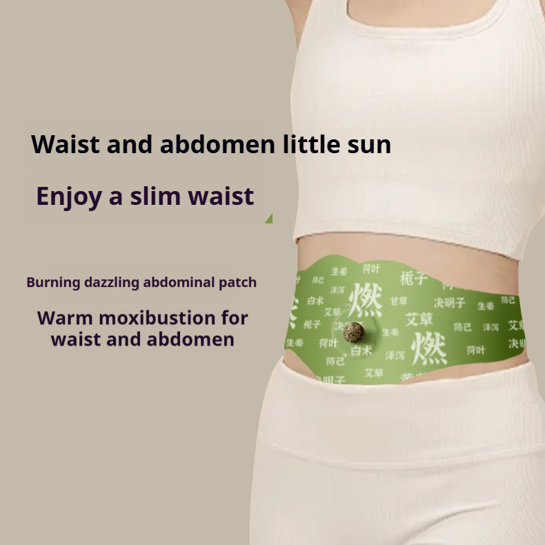 Mugwort Patch For The Navel, Belly Patch