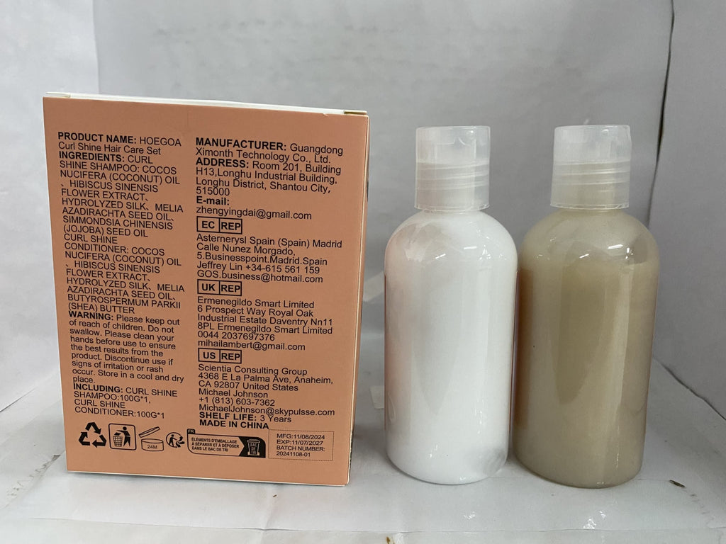 HOEGOA Shampoo + Condicionador Coco Set 2x100g
