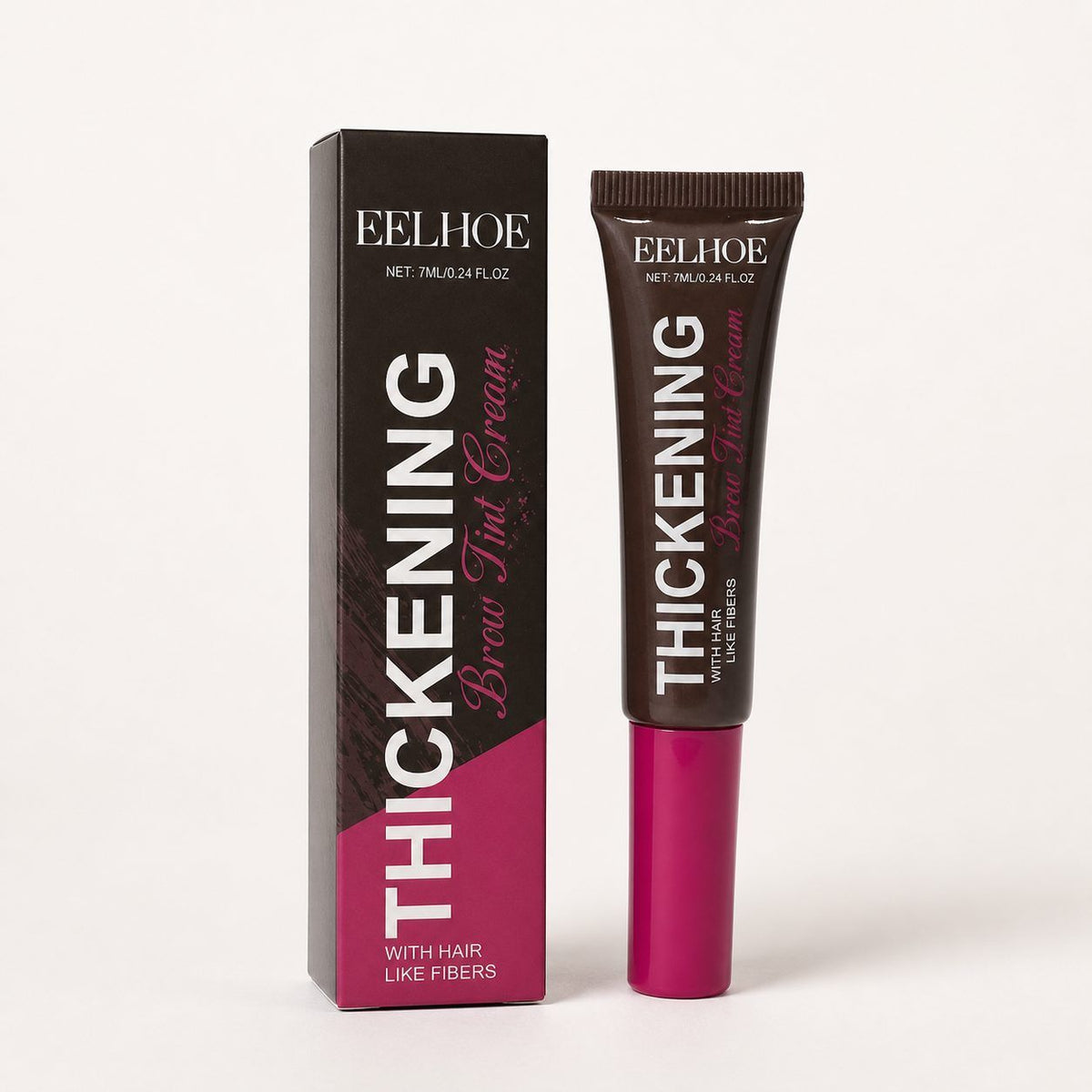 EELHOE Tint Fibra Sobrancelha Marrom Café 7ml