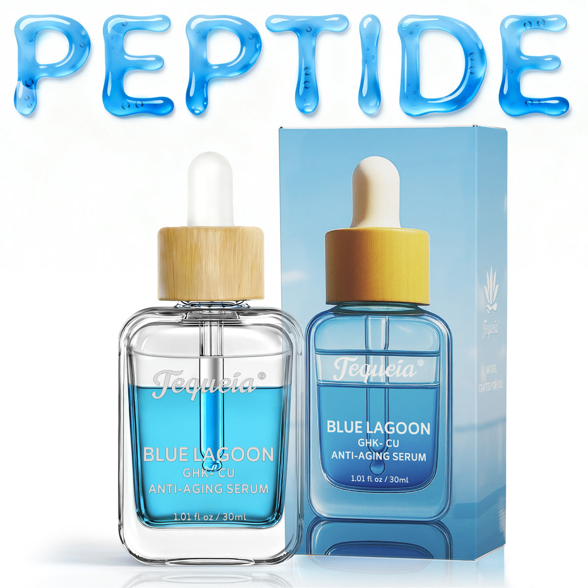 TEQUEIA Sérum Blue Copper Peptide GHK-Cu 25ml
