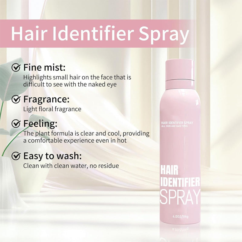 Hair Identifier Spray Dermaplaning