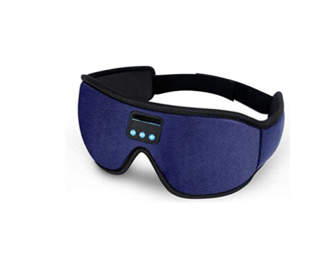 Máscara de Dormir Bluetooth com Som Estéreo