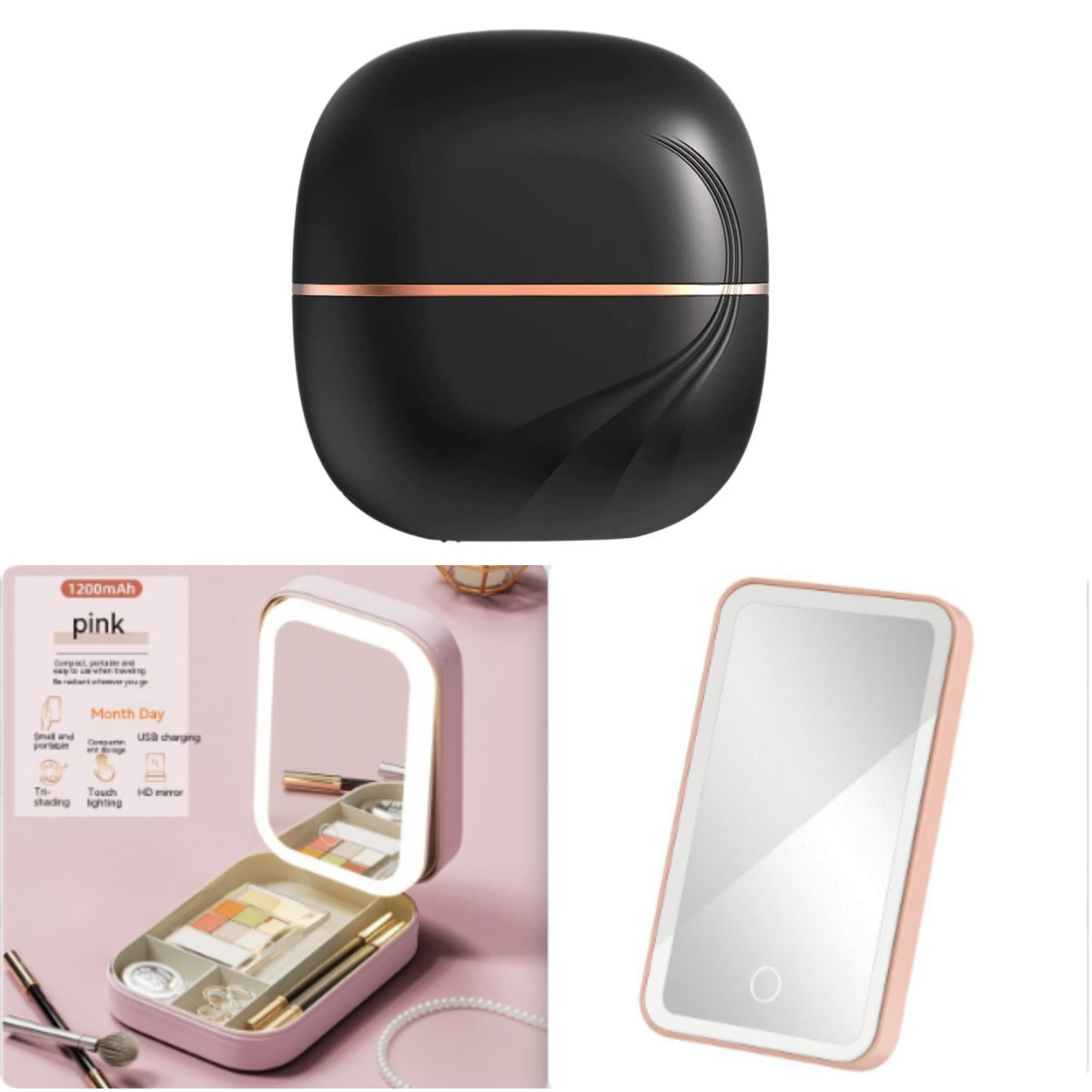 New Mini Charging Hair Straightener Comb