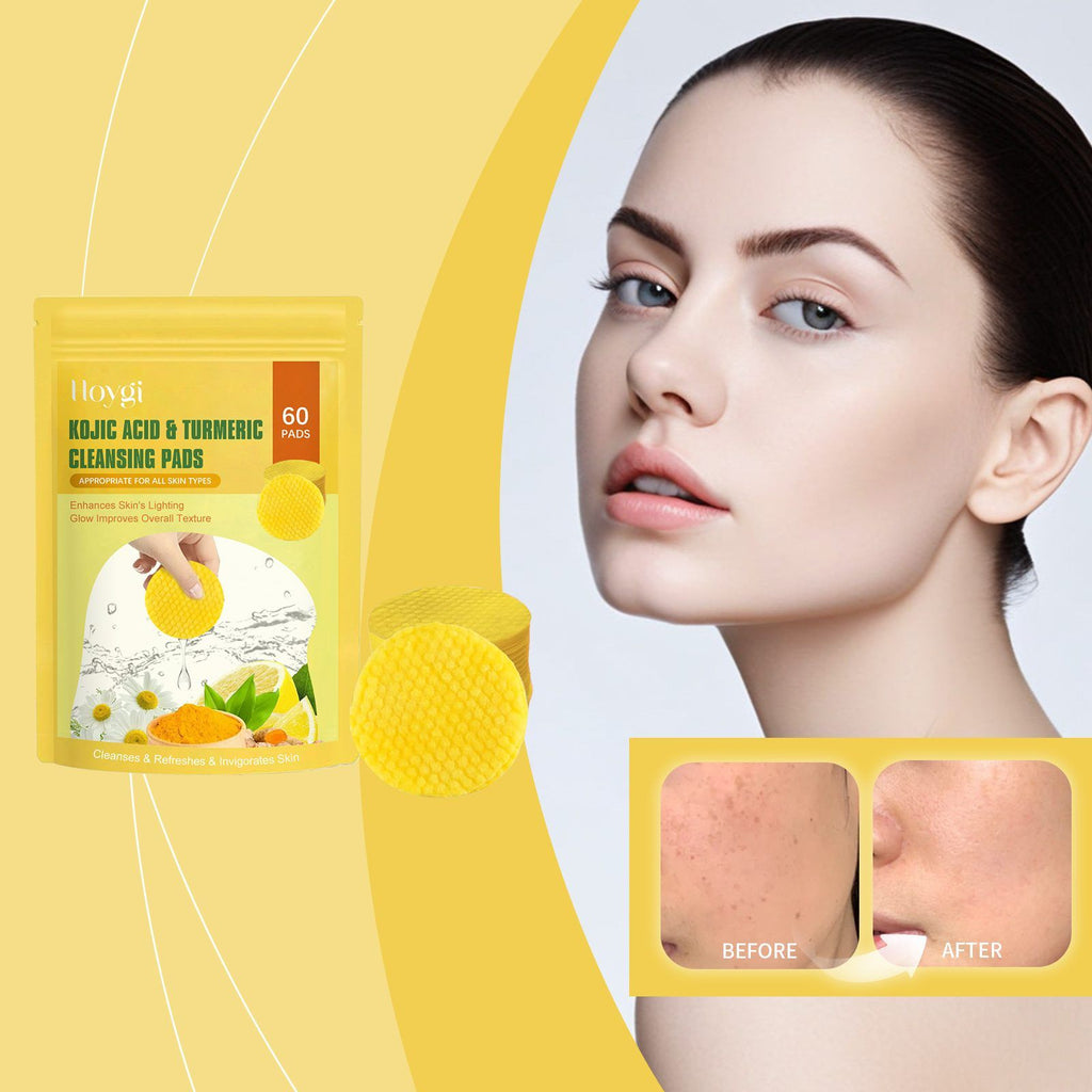 Turmeric & Kojic Acid Brightening Cleansing Pads (60ct)