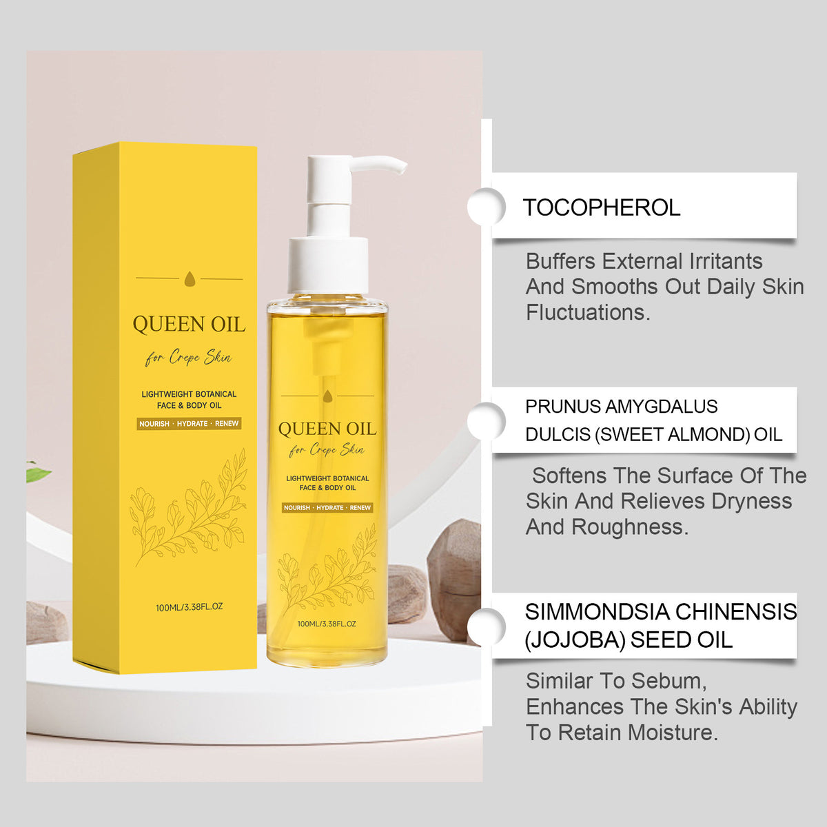 Lightweight Botanical Face & Body Oil
